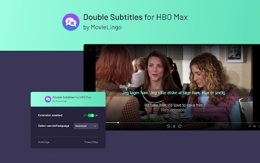 Double Subtitles for HBO Max by MovieLingo screenshot