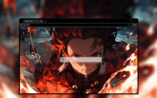 Tanjiro Kamado Demon Slayer Wallpaper New Tab screenshot