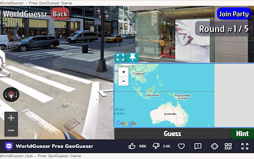 WorldGuessr screenshot