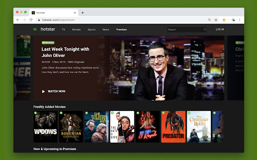 Hotstar Dark Theme screenshot
