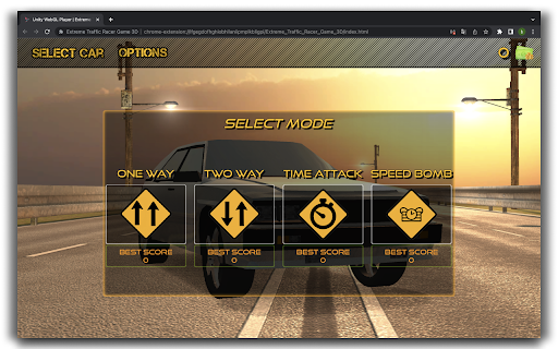 Extreme Traffic Racer Game 3D screenshot