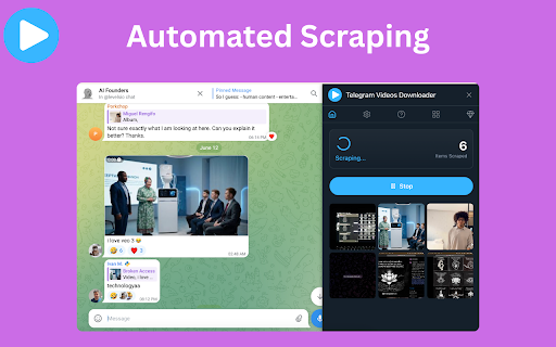 Telegram Videos Downloader - TG Downloader screenshot