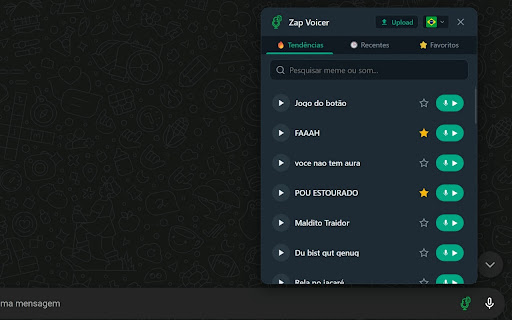 Zap Voicer screenshot
