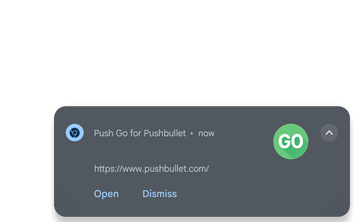 Push Go for Pushbullet screenshot