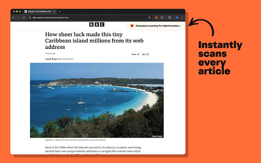 Navigate Compass – Fact Check All Your News! screenshot