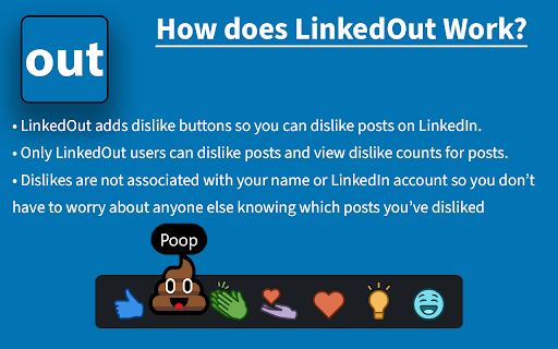 LinkedOut - Dislikes for LinkedIn™ screenshot