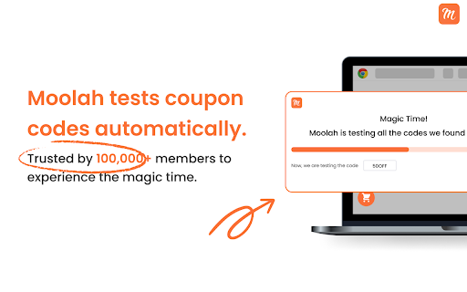Moolah - Automatic Coupon Hunter screenshot