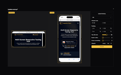 Responsive Viewer screenshot