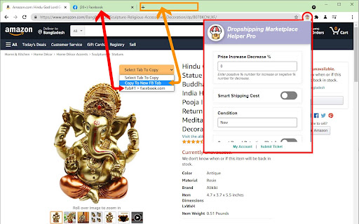 Dropshipping Marketplace Helper Pro screenshot