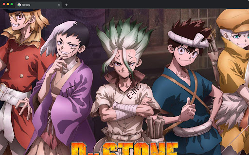 Dr. Stone Wallpapers New Tab - Senku Anime Backgrounds screenshot