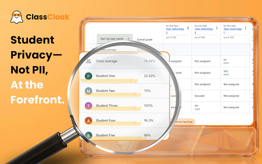 ClassCloak - Protect Student Privacy screenshot