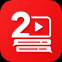 2Subs: Dual Subtitles for Netflix, YouTube & Learning icon