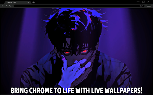 Anime Boy Villain Live Wallpaper screenshot