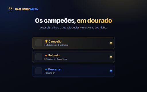 Best Seller META — Ad Library Miner screenshot