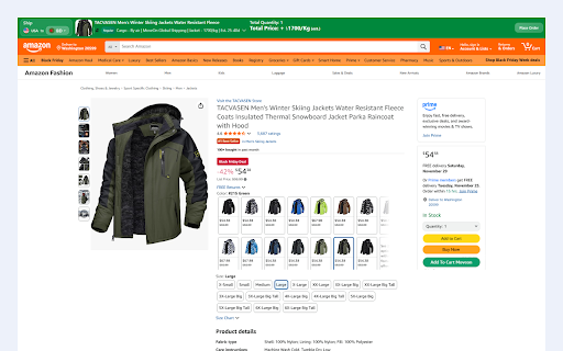 MoveOn Shopping Assistant screenshot