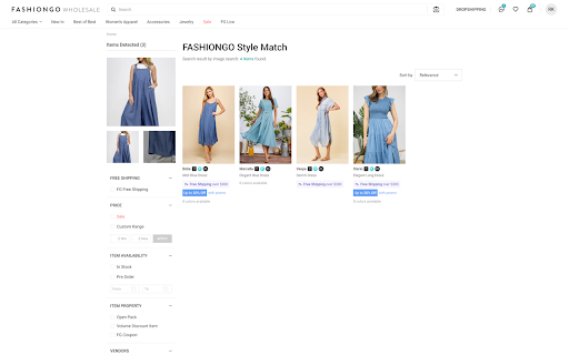 FASHIONGO Style Match+ screenshot