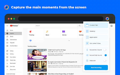 Screen Recorder & Screenshot App for Chrome | Scrnli screenshot