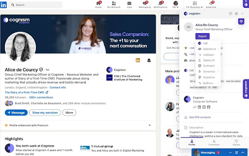 Cognism - Premium Sales Intelligence screenshot
