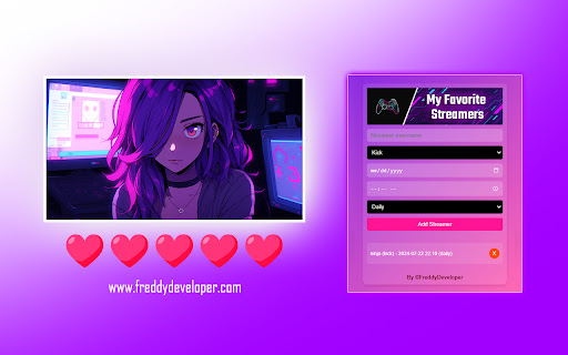 My Favorite Streamers screenshot