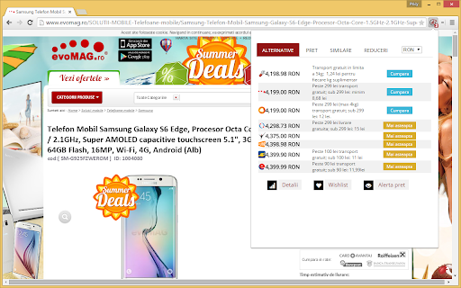Pricy screenshot