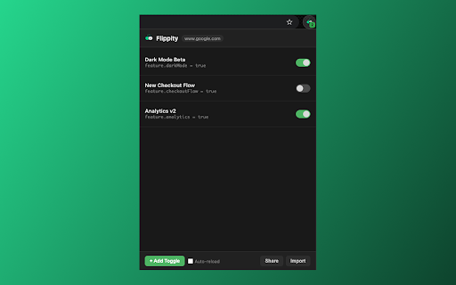 Flippity — Feature Toggle Manager screenshot