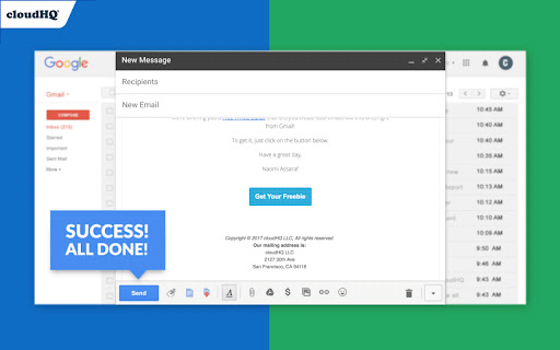 HTML Editor for Gmail by cloudHQ screenshot