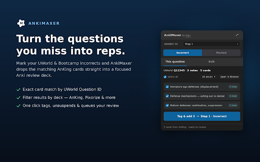 AnkiMaxer screenshot