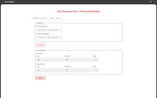 SecondSub - Dual Subtitles for Netflix, Disney+, Coupang Play and TVING screenshot