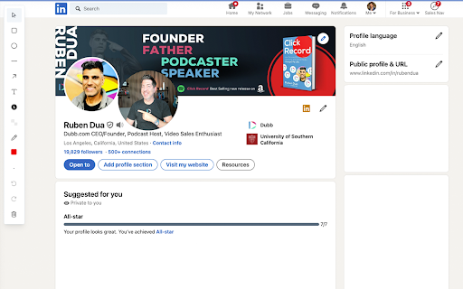 Screen Recorder, Webcam Recorder - Dubb Video screenshot