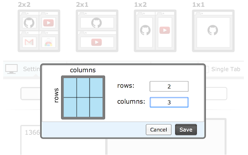Tab Resize - split screen layouts screenshot
