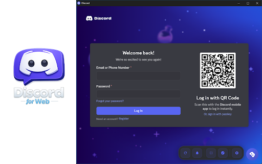 Discord for Web screenshot