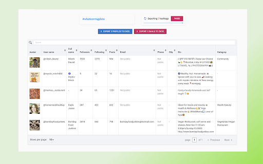 Growman: IG Email Extractor screenshot