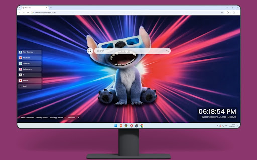 Lilo & Stitch 3D Live Wallpaper screenshot