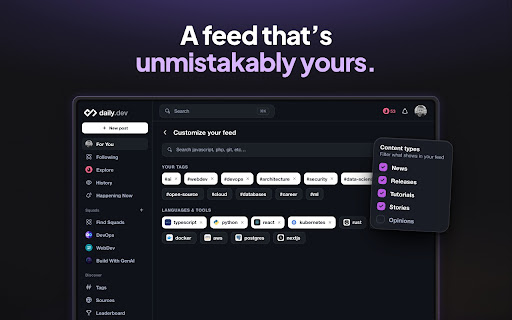 daily.dev | Where developers discover what's next screenshot