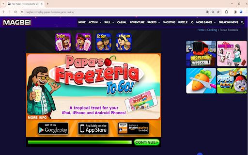 Papa Louie Games Unblocked - Launcher screenshot