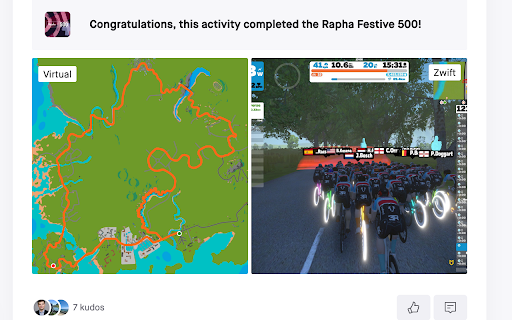ZwiftMap for Strava screenshot