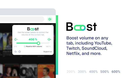 Boost — Increase volume screenshot