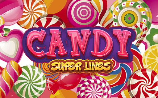 Candy Super Lines - Html5 Game screenshot