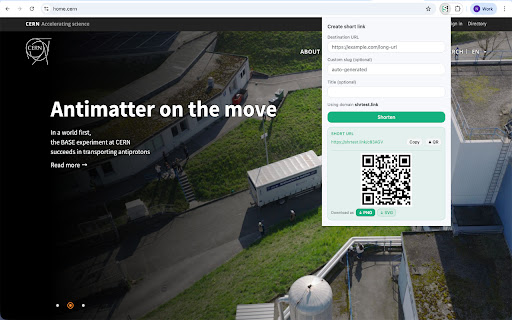 Short.io Link Manager screenshot