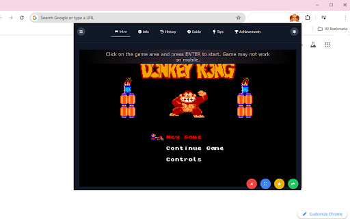 Donkey Kong Unlocked Game screenshot