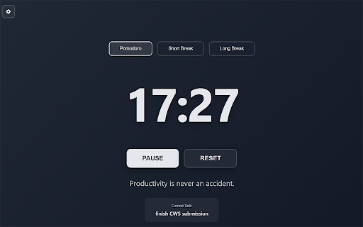 Pomodoro Technique Timer screenshot