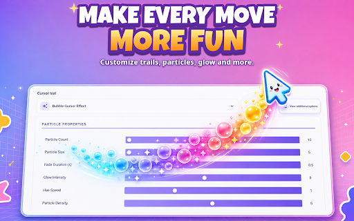 Cursor Style – Custom Mouse Cursors & Trails for Chrome™ screenshot
