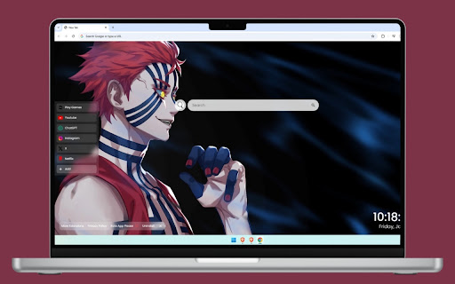 Akaza - Kimetsu No Yaiba Live Wallpaper screenshot