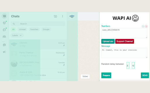 Wapi IA - Asistente para Mensajes screenshot