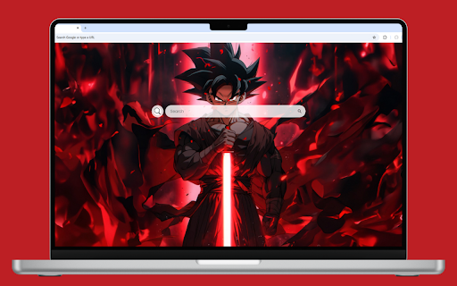 Goku Black Warrior Live Wallpaper screenshot