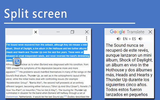 Tab Translate screenshot