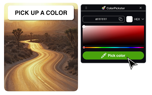 ColorPickster – One-Click Color Picker & Eyedropper Tool screenshot