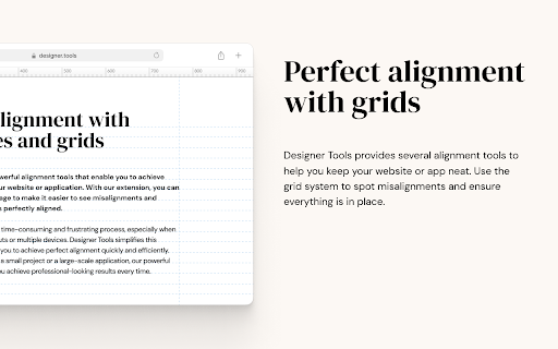 Designer Tools screenshot