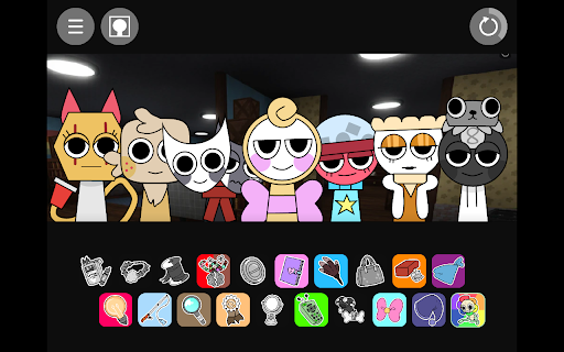 Sprunki Dandy's World screenshot