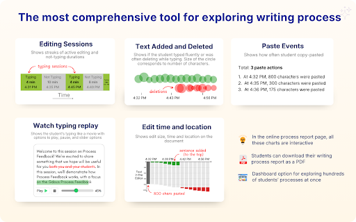 Process Feedback - Writing Process Reports for Google Docs screenshot